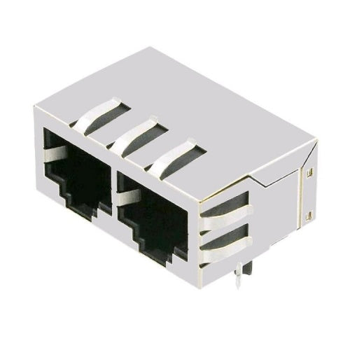 TWE213CNL, 1x2 Port RJ45 Tab Down without Transformer without Led - TeleWire Technology