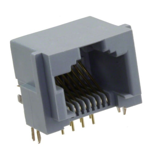 TWE07789955, RJ45 Connector without Transformer Tab Up without Led