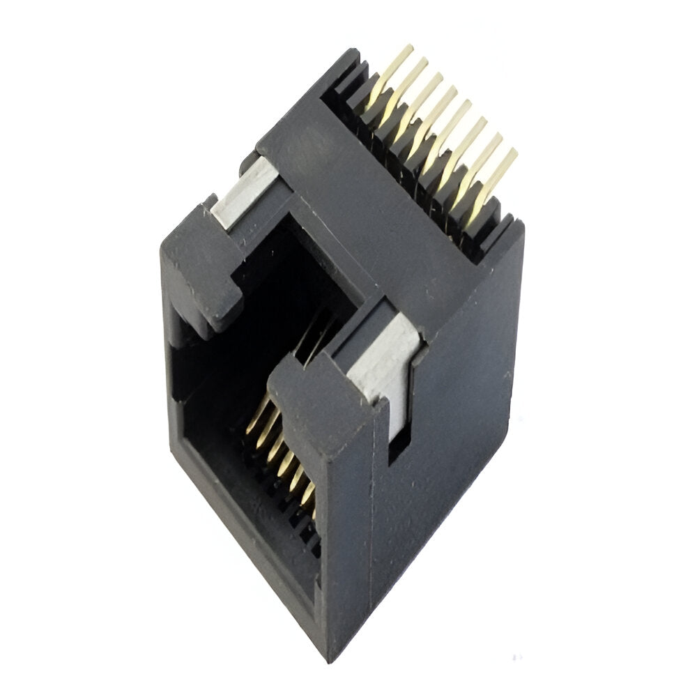 TWE081121925LFG, SMT RJ45 without Transformer Tab Down without Led