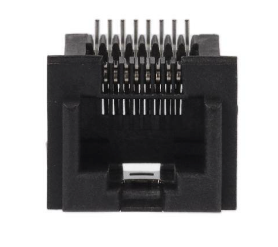 TWE08409925GLFG, SMT RJ45 without Transformer Tab Up without Led