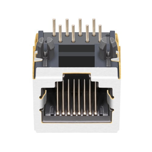 TWE291XDNL, Ethernet RJ45 without Transformer Tab Down without Led - TeleWire Technology