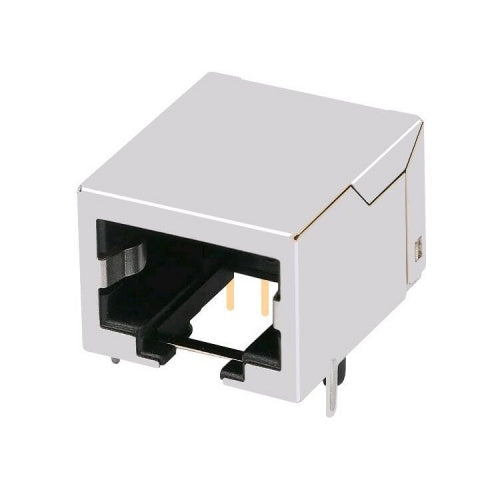 TWE291XDNL, Ethernet RJ45 without Transformer Tab Down without Led - TeleWire Technology