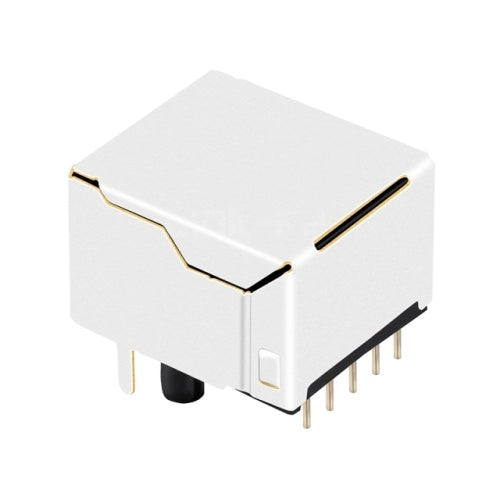 TWEF021DNL, Ethernet RJ45 without Transformer Tab Down without Led - TeleWire Technology