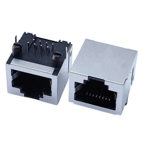 TWE212DNL, Ethernet RJ45 without Transformer Tab Up without Led - TeleWire Technology