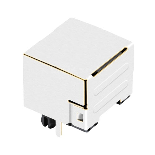 TWE212DNL, Ethernet RJ45 without Transformer Tab Up without Led - TeleWire Technology