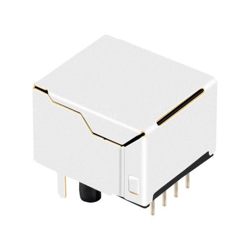 TWE291XDNL, Ethernet RJ45 without Transformer Tab Down without Led - TeleWire Technology