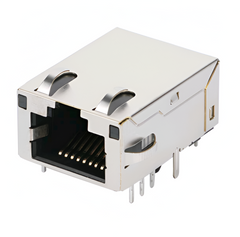 TWL8140A09NL, 1000 Base Gigabit Low-Profile RJ45 with Transformer Tab Up with Orange&Green/ Yellow Led