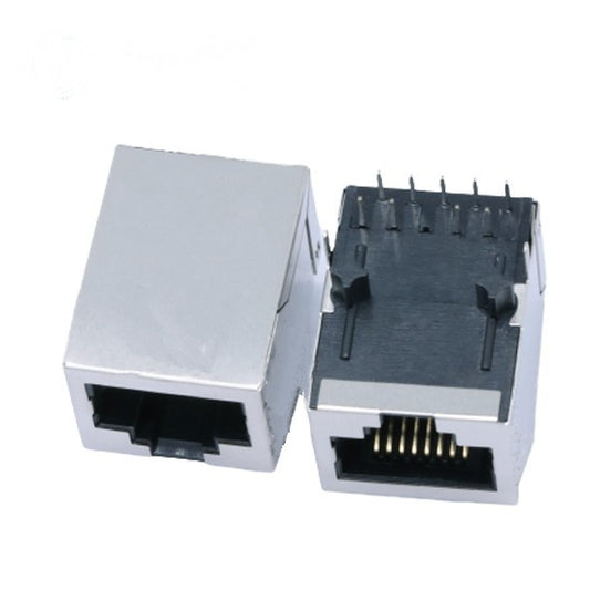 TW5150DNL, 10/100 Base RJ45 with Transformer Tab Down without Led - TeleWire Technology