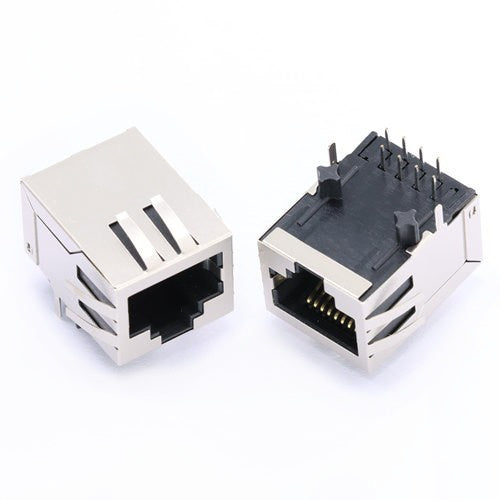 TW1122CNL, 10/100 Base RJ45 with Transformer Tab Down without Led - TeleWire Technology