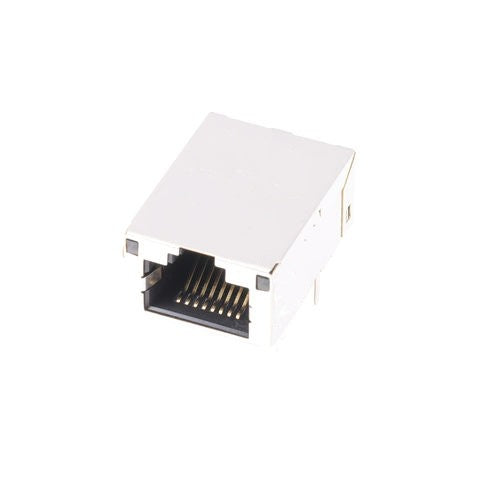 TWL8512DNL, 100 Base Low-Profile RJ45 with Transformer Tab Up without Led - TeleWire Technology