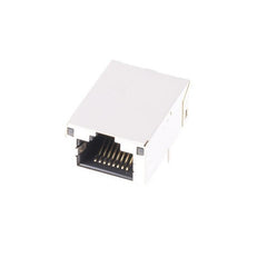 TWL8512DNL, 100 Base Low-Profile RJ45 with Transformer Tab Up without Led