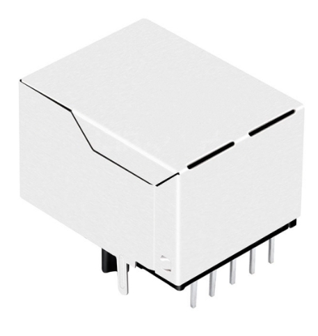 TW5150DNL, 10/100 Base RJ45 with Transformer Tab Down without Led - TeleWire Technology